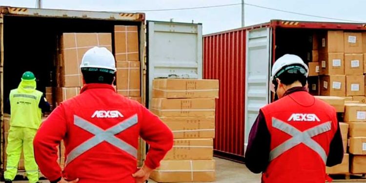 AGUNSA EXTRAPORTUARIO  “AEXSA” Y  SUS PRIMEROS AFOROS