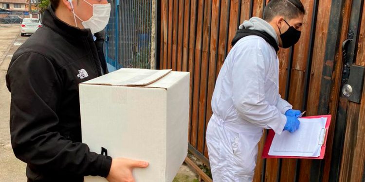 STG CHILE DONA CANASTAS SOLIDARIAS A FAMILIAS VULNERABLES DE LA COMUNA DE RENCA