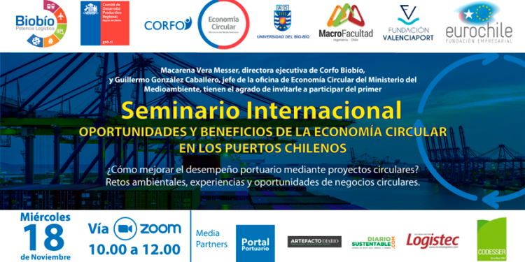 EVENTO PROMUEVE LOS NEGOCIOS CIRCULARES PORTUARIOS EN CHILE