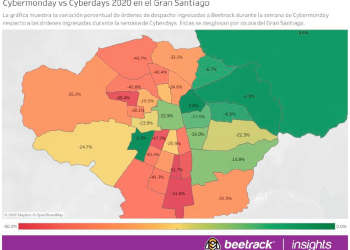 POR PRIMERA VEZ DESPACHOS DE ÚLTIMO CYBER DEL AÑO NO LOGRAN SUPERAR A SU ANTECESOR