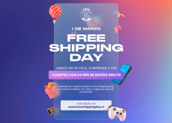 FREE SHIPPING DAY – SÚMATE AL PRIMER EVENTO DE ECOMMERCE DEL AÑO EN CHILE