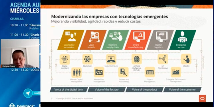 ORACLE: «APLICANDO TECNOLOGÍAS EMERGENTES EN LA GESTIÓN DE LA CADENA DE SUMINISTRO: CASOS DE USO»