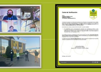 LA MUTUAL DE SEGURIDAD ENTREGA EL SELLO COVID-19 TATTERSALL MAQUINARIAS S.A.