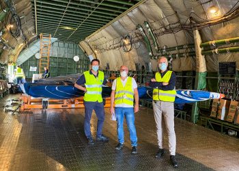 DACHSER ORGANIZA UN CHÁRTER AÉREO PARA EL TRANSPORTE DE UNA GRAN PIEZA DE AVIÓN