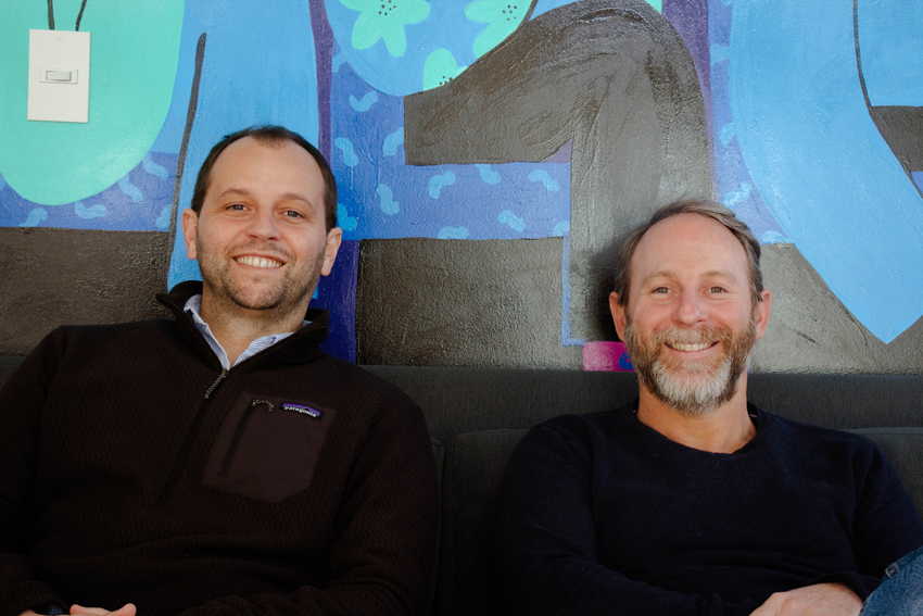 Imagen Alejo Miragaya y Alejandro Taubas Oficinas Viapool