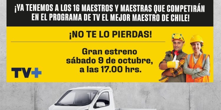 16 PARTICIPANTES DE TODO EL PAÍS COMPETIRÁN POR SER  “EL MEJOR MAESTRO DE CHILE”