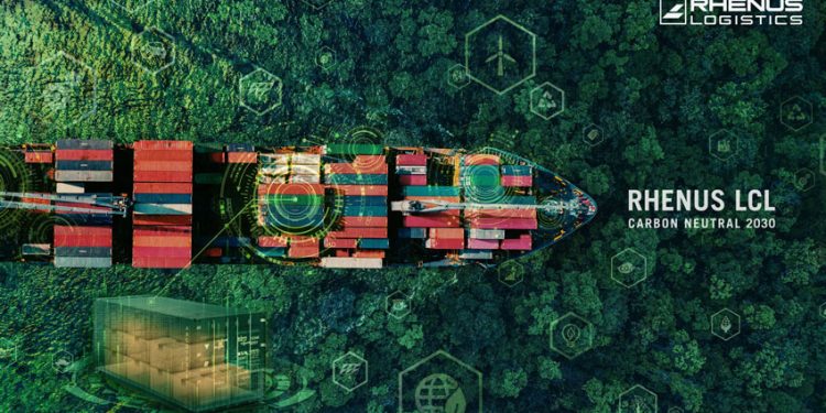 RHENUS SE COMPROMETE A NEUTRALIZAR EL 100% DE LAS EMISIONES DE CARBONO DE SU SERVICIO DE GRUPAJE MARÍTIMO EN 2030