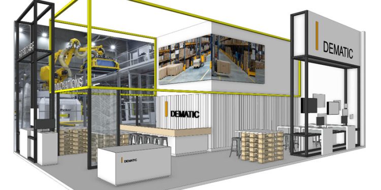 LOGIMAT: DEMATIC TRANSFORMA SU STAND EN UNA EXPERIENCIA INTERACTIVA PARA LOS VISITANTES