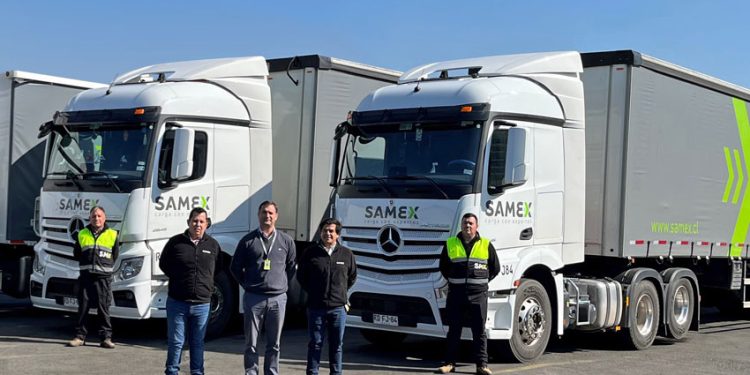 SAMEX AUMENTA SU FLOTA CON NUEVE CAMIONES CON MODELOS MERCEDES-BENZ