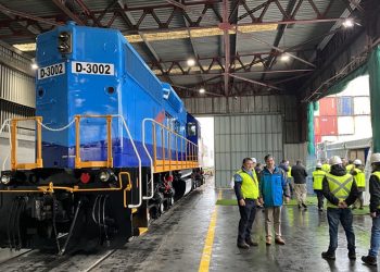 MAERSK Y EFE TRENES DE CHILE INAUGURAN DESVÍO FÉRREO EN TALCAHUANO