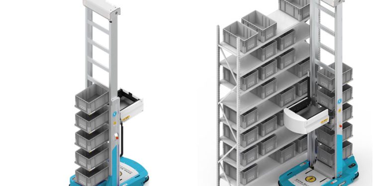 SISTEMA ROBOTIZADO AUTÓNOMO DE MANIPULACIÓN DE CAJAS MULTI-CUBETA “CUBETA-A-PERSONA”
