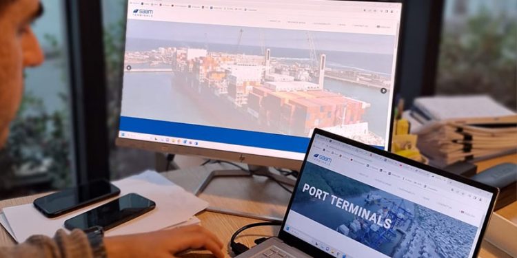 SAAM TERMINALS LANZA SU NUEVA WEB CON ATRACTIVO DISEÑO