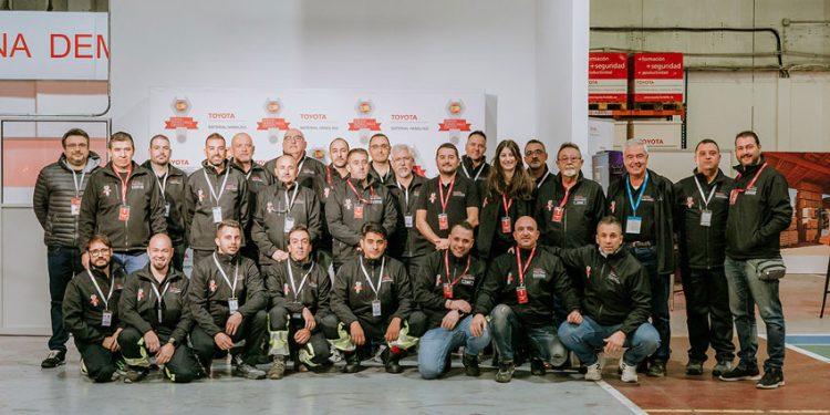 TOYOTA MATERIAL HANDLING PONE EN VALOR LA LABOR DE SU EQUIPO TÉCNICO EN LA PRIMERA EDICIÓN DE TOYOTA SERVICE SKILLS ESPAÑA