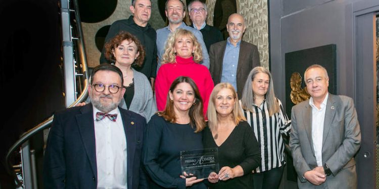BLANCA SORIGUÉ ES GALARDONADA CON EL PREMIO ADMIRA 2023