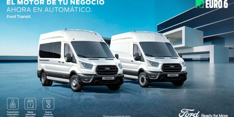 UNA SOLUCIÓN INTEGRAL LLENA DE VERSATILIDAD: LLEGAN NUEVAS VERSIONES AUTOMÁTICAS DE FORD TRANSIT