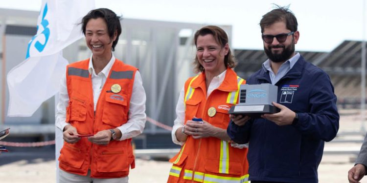 PRESIDENTE BORIC DESTACA COMPROMISO DE ENGIE CON LA DESCARBONIZACIÓN EN INAUGURACIÓN DE BESS COYA