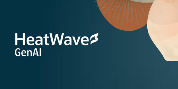 HEATWAVE GENAI SERÁ LA PRIMERA SOLUCIÓN DE LA INDUSTRIA EN OFRECER LLM Y UN ALMACÉN AUTOMATIZADO DE VECTORES EN LA BASE DE DATOS