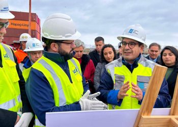 PRESIDENTE GABRIEL BORIC DESTACÓ EN VISITA A SAN ANTONIO QUE “EL PUERTO EXTERIOR TIENE MÁXIMA PRIORIDAD PARA NUESTRO PAÍS
