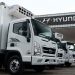 HYUNDAI CAMIONES & BUSES ENTREGA FLOTA DE OCHO MIGHTY EX6 QUE MOVERÁN LOS PRODUCTOS DE PF ALIMENTOS