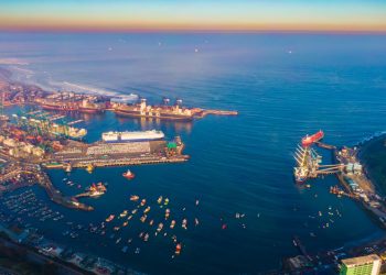 PUERTO DE SAN ANTONIO SUPERÓ EN JULIO EL MILLÓN DE TEU TRANSFERIDOS Y REGISTRÓ UN AUMENTO DEL 13% EN EL TOTAL DE CARGA RESPECTO A 2023