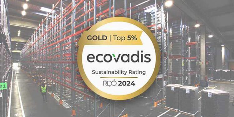 AR RACKING RENUEVA LA CERTIFICACIÓN ECOVADIS ORO EN 2024, CONSOLIDANDO SU LIDERAZGO EN SOSTENIBILIDAD