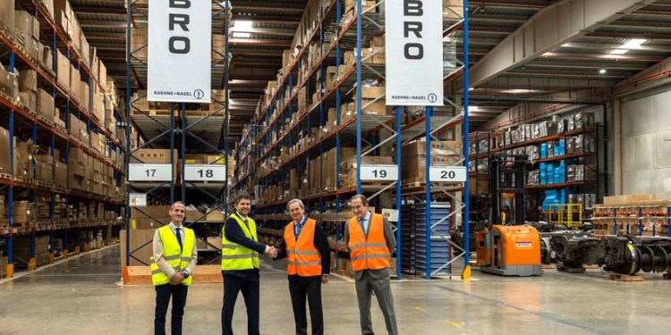 EBRO SUV Y KUEHNE + NAGEL SE ASOCIAN PARA LA LOGÍSTICA DE POSVENTA EN ESPAÑA