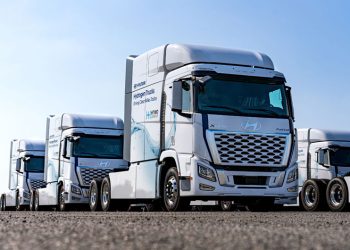 HYUNDAI MOTOR GROUP DESPLIEGA SUS CAMIONES DE HIDRÓGENO XCIENT FUEL CELL PARA HMGMA CLEAN LOGISTICS