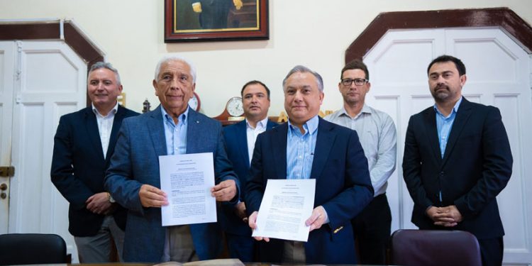 PUERTO SAN ANTONIO Y EL MUNICIPIO FIRMAN UNA AGENDA DE TRABAJO PARA EL AÑO 2025 QUE INCLUYE PROYECTOS DE DESARROLLO URBANO