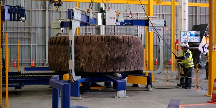 MICHELIN INICIA EN CHILE LA OPERACIÓN DE SU PRIMERA PLANTA DE RECICLAJE DE NEUMÁTICOS MINEROS EN EL MUNDO