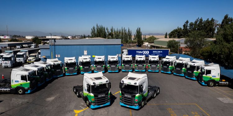ENAP Y TSM INCORPORAN FLOTA DE CAMIONES A GAS NATURAL
