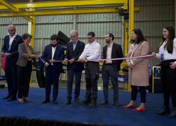 MICHELIN INAUGURA OFICIALMENTE SU PRIMERA PLANTA DE RECICLAJE DE NEUMÁTICOS DE MINERÍA GIGANTES EN CHILE