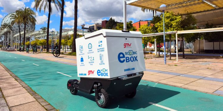 GMV Y SCOOBIC CAMBIAN LAS REGLAS DEL REPARTO URBANO CON EL NUEVO VEHÍCULO ELÉCTRICO Y AUTÓNOMO