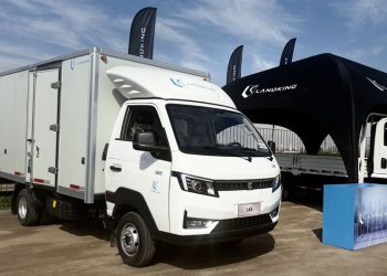 APUNTANDO A PYMES Y EMPRENDEDORES: LANDKING SE HACE PRESENTE EN LA EXPO TRANSPORTE DE CARGA MENOR CON EL LK614 Y EL LK5