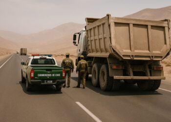RUTAS DEL NORTE BAJO AMENAZA: CRECEN LOS ROBOS AL TRANSPORTE MINERO