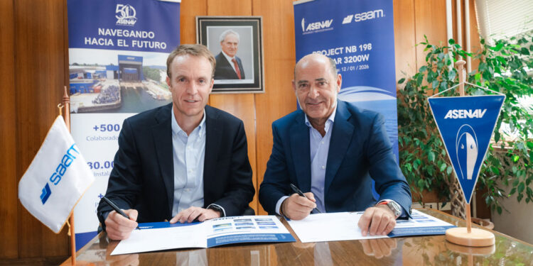 ASENAV Y SAAM SELLAN HISTÓRICA ALIANZA PARA CONSTRUIR EN CHILE REMOLCADOR DE ÚLTIMA GENERACIÓN