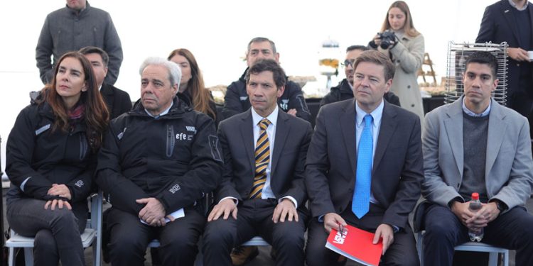 BIMINISTRO DE GRANGE DA INICIO A LA EXPERIENCIA INTERMODAL PARA MOVER CARGA ENTRE SANTIAGO Y CONCEPCIÓN