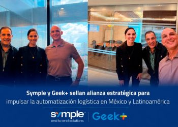 SYMPLE Y GEEK+ SELLAN ALIANZA ESTRATÉGICA PARA IMPULSAR LA AUTOMATIZACIÓN LOGÍSTICA EN MÉXICO Y LATINOAMÉRICA